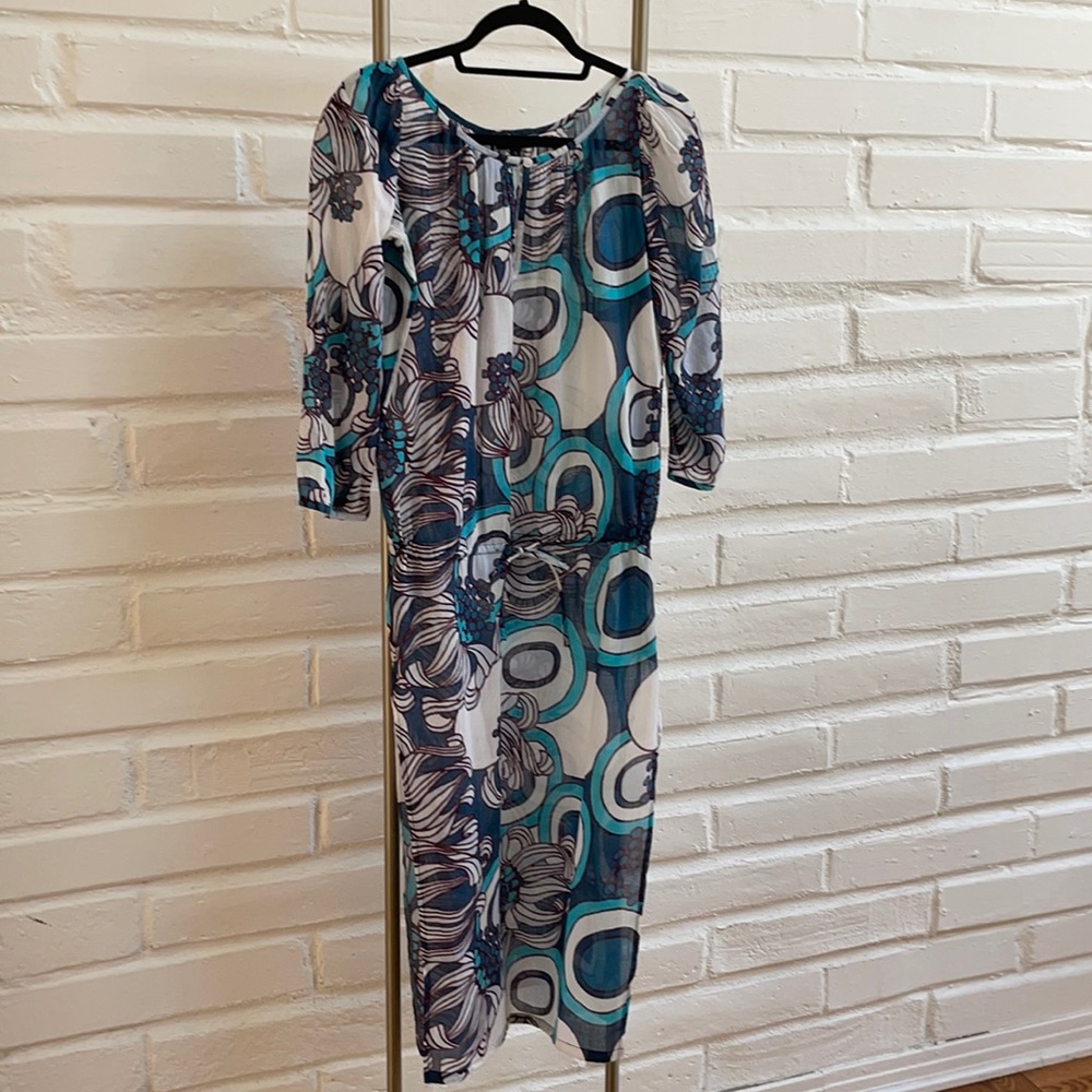 Antik Batik long sleeve graphic printed cover up